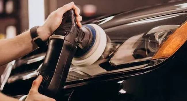 Professional car dealership cleaning and vehicle maintenance