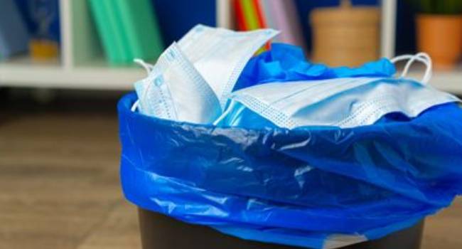 Proper disposal of school cleaning and disinfecting waste